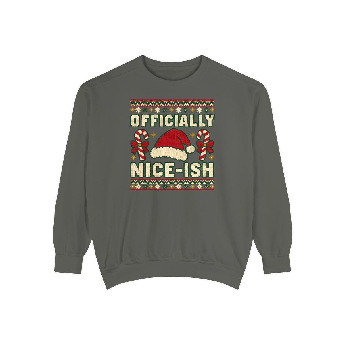 Officially Nice-ish Ugly Christmas Sweatshirt – Pepper