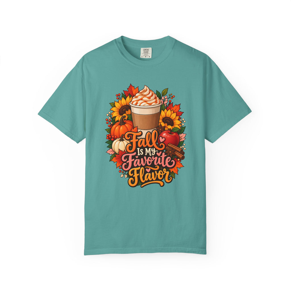 Fall Is My Favorite Flavor T-Shirt – Seafoam