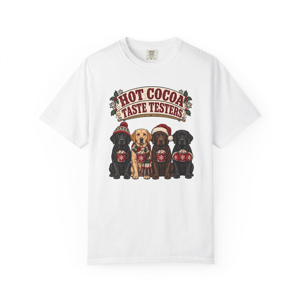 Hot Cocoa Taste Testers T-Shirt – White