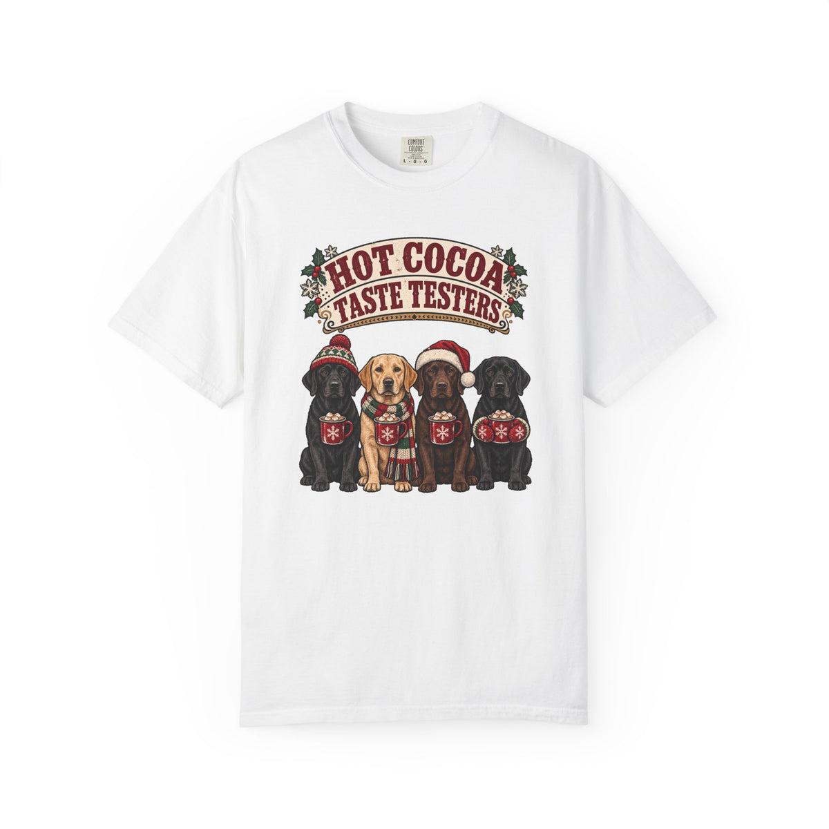Hot Cocoa Taste Testers T-Shirt – White