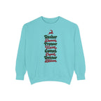 Dasher Dancer Prancer Vixen Sweatshirt – Chalky Mint