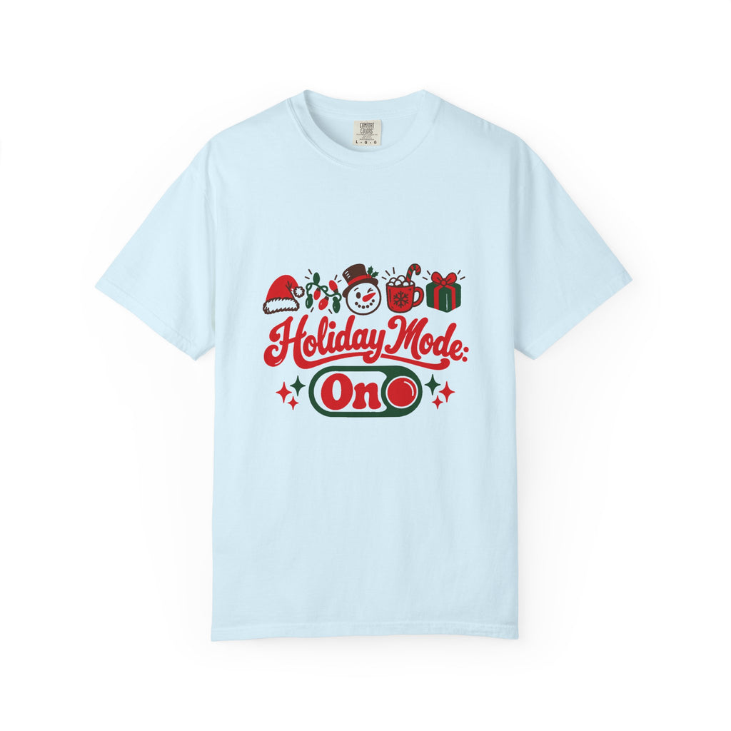 Holiday Mode: On T-Shirt – Chambray