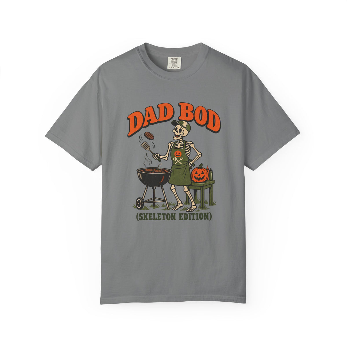 Dad Bod (Skeleton Edition) T-Shirt – Grey