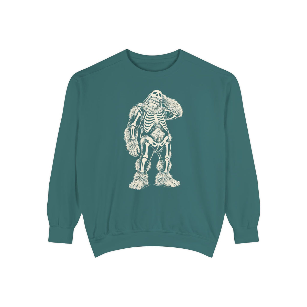 Bigfoot Skeleton Costume Sweatshirt