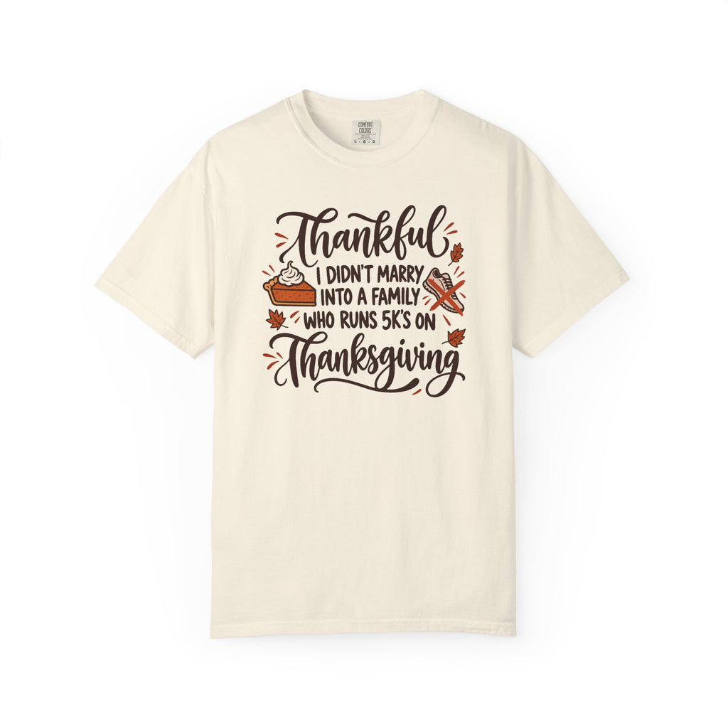 Not a 5K Family Pie Script T-Shirt