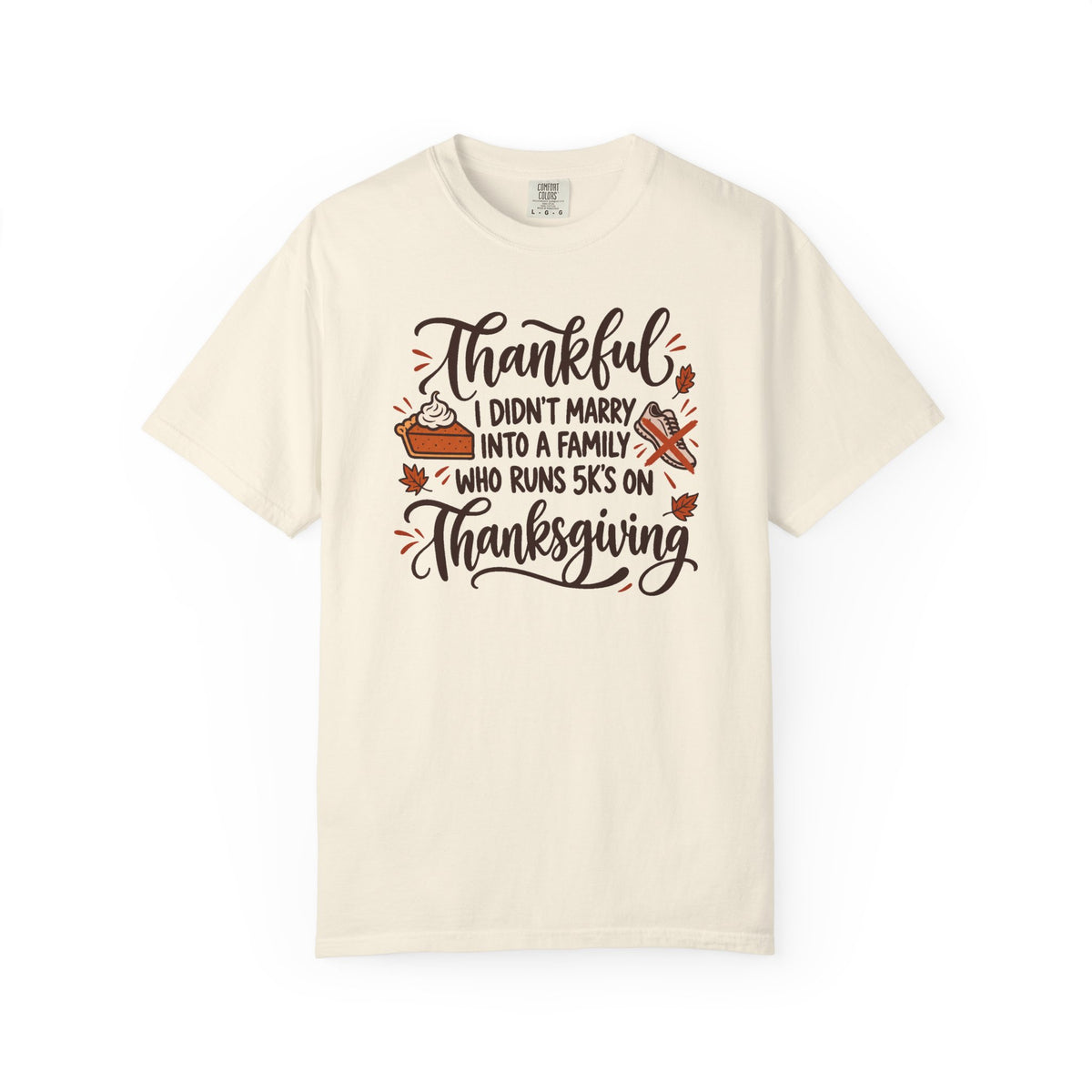 Not a 5K Family Pie Script T-Shirt