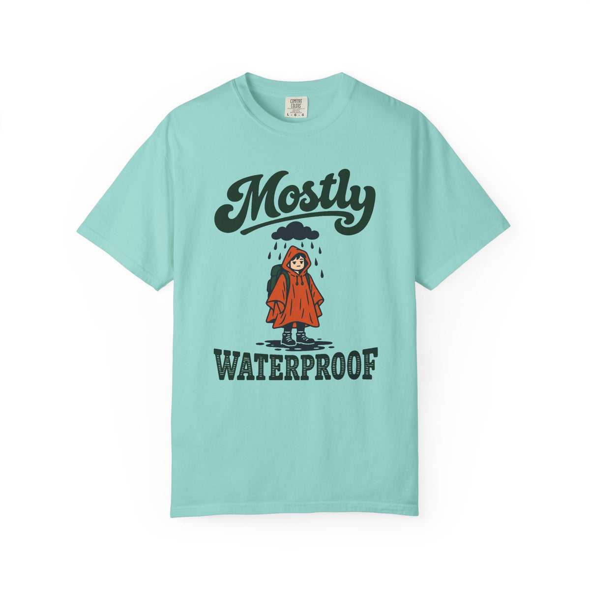Mostly Waterproof T-Shirt – Chalky Mint