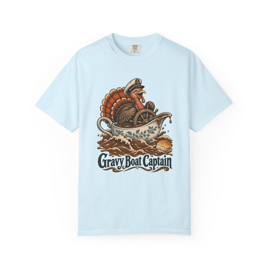 Gravy Boat Captain T-Shirt – Chambray