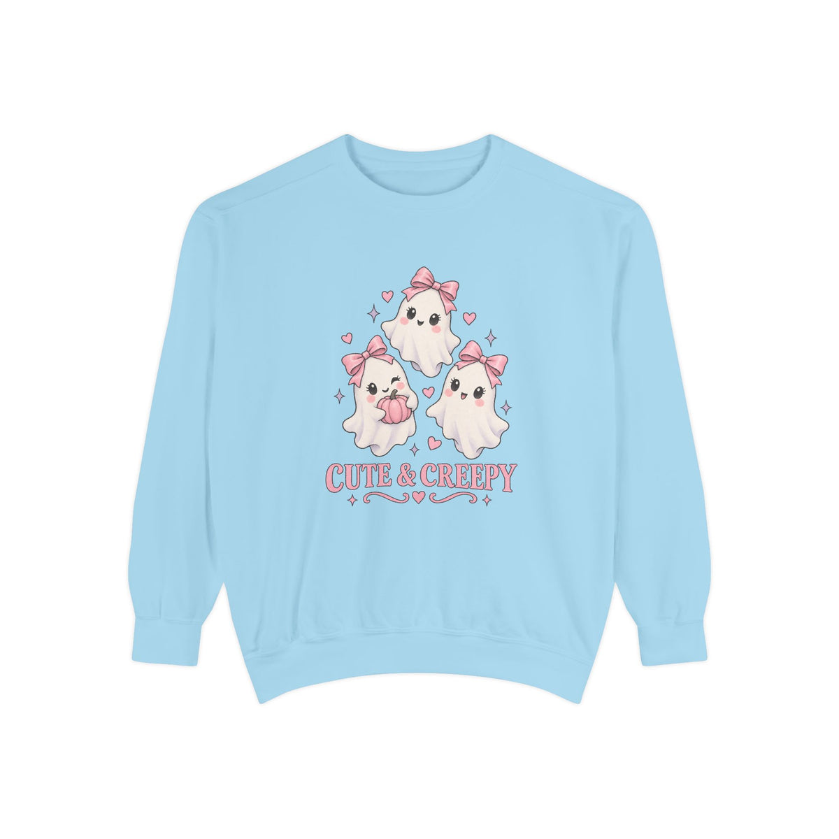 Cute and Creepy Sweatshirt – Chambray