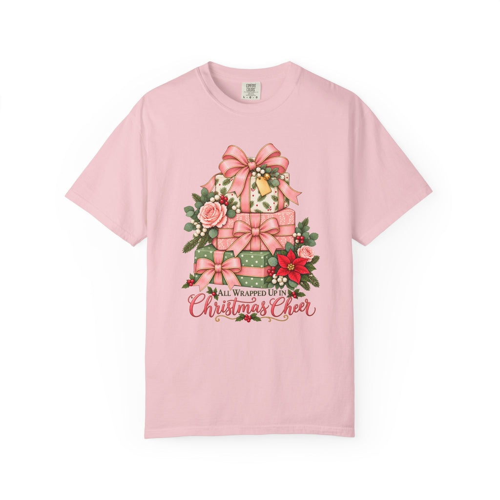 All Wrapped Up in Christmas Cheer T-Shirt – Blossom