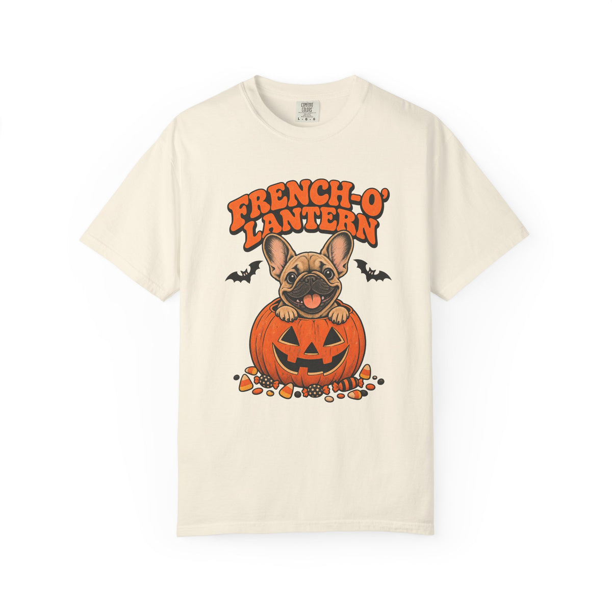 French O Lantern T-Shirt – Ivory