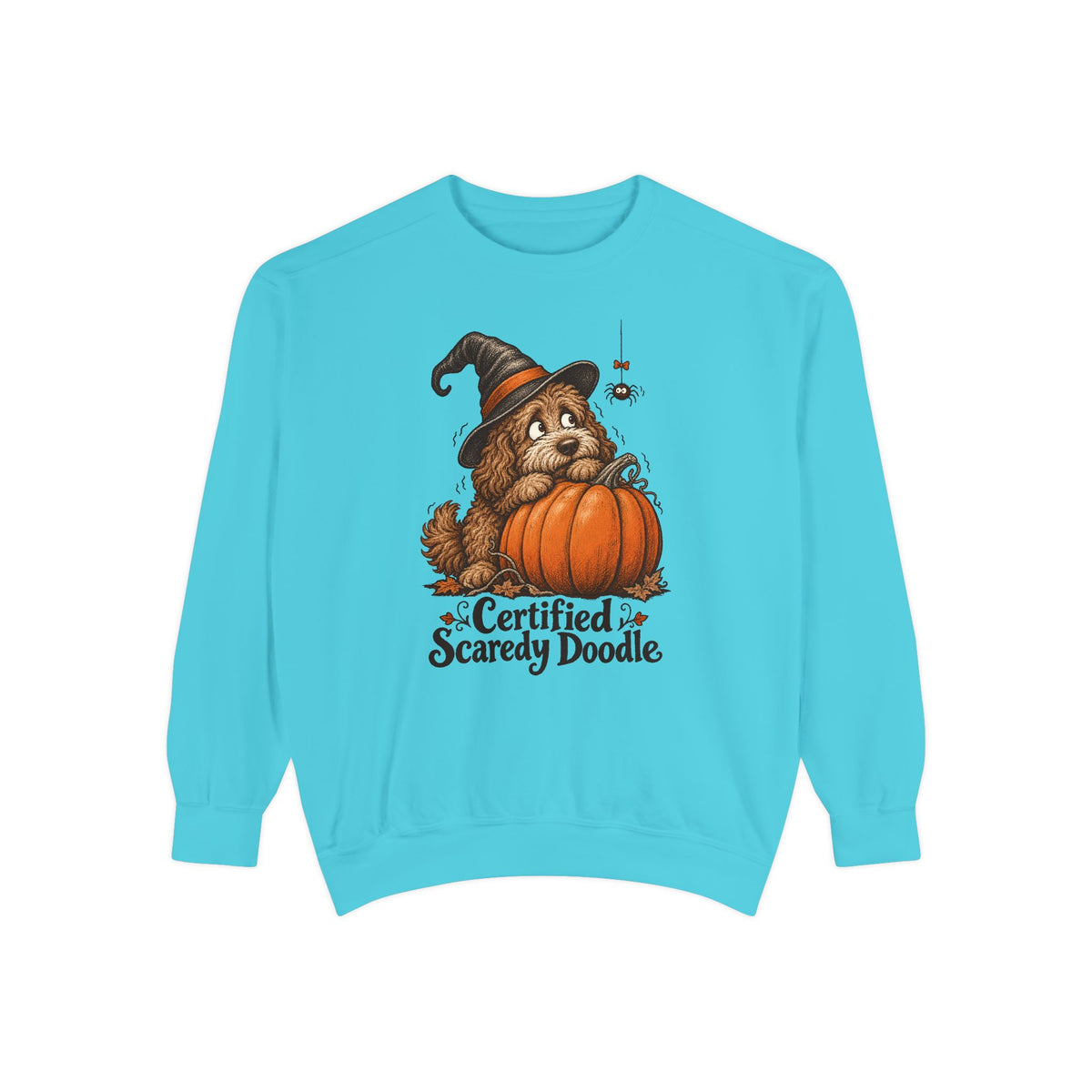 Certified Scaredy Doodle Sweatshirt – front view
