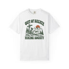 Out of Breath Hiking Society Trail Sign T-Shirt