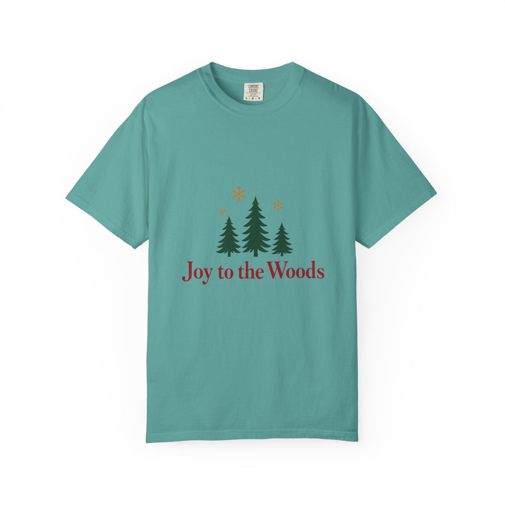 Joy to the Woods T-Shirt – Seafoam