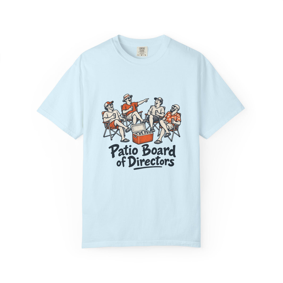 Patio Board of Directors T-Shirt – Chambray