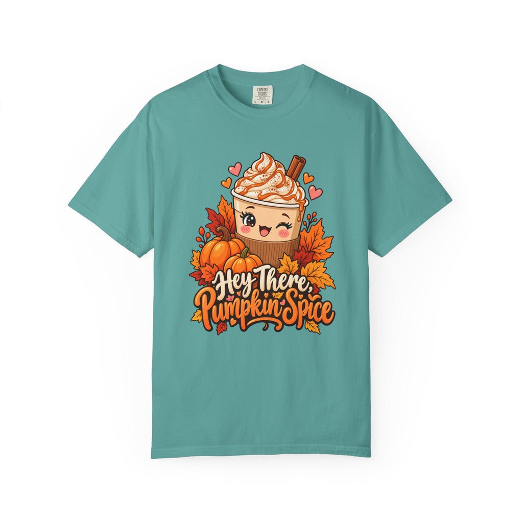 Hey There, Pumpkin Spice T-Shirt – Seafoam