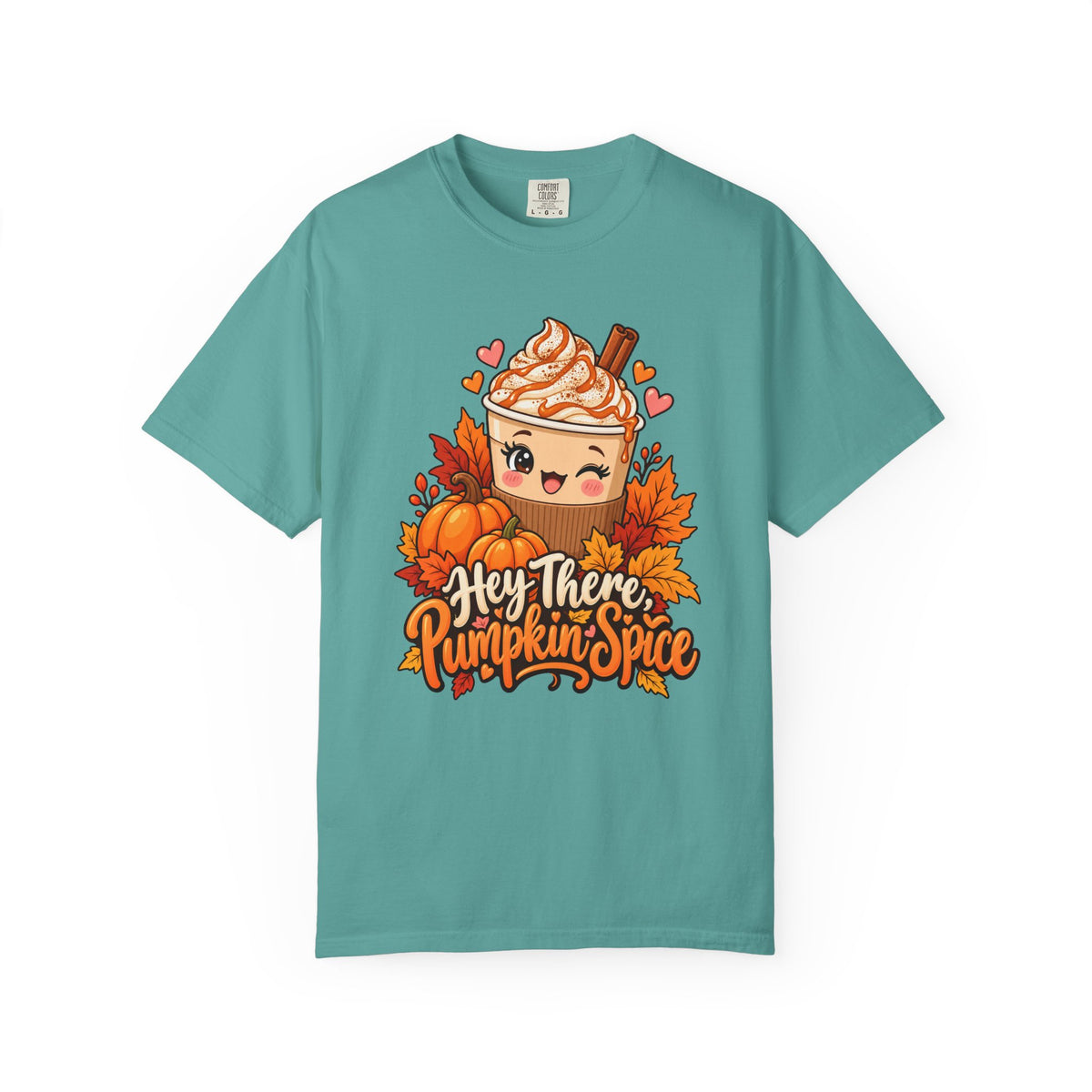 Hey There, Pumpkin Spice T-Shirt – Seafoam