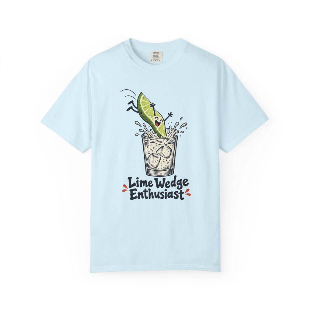 Lime Wedge Enthusiast T-Shirt – Chambray
