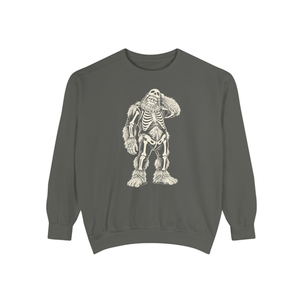 Bigfoot Skeleton Costume Sweatshirt