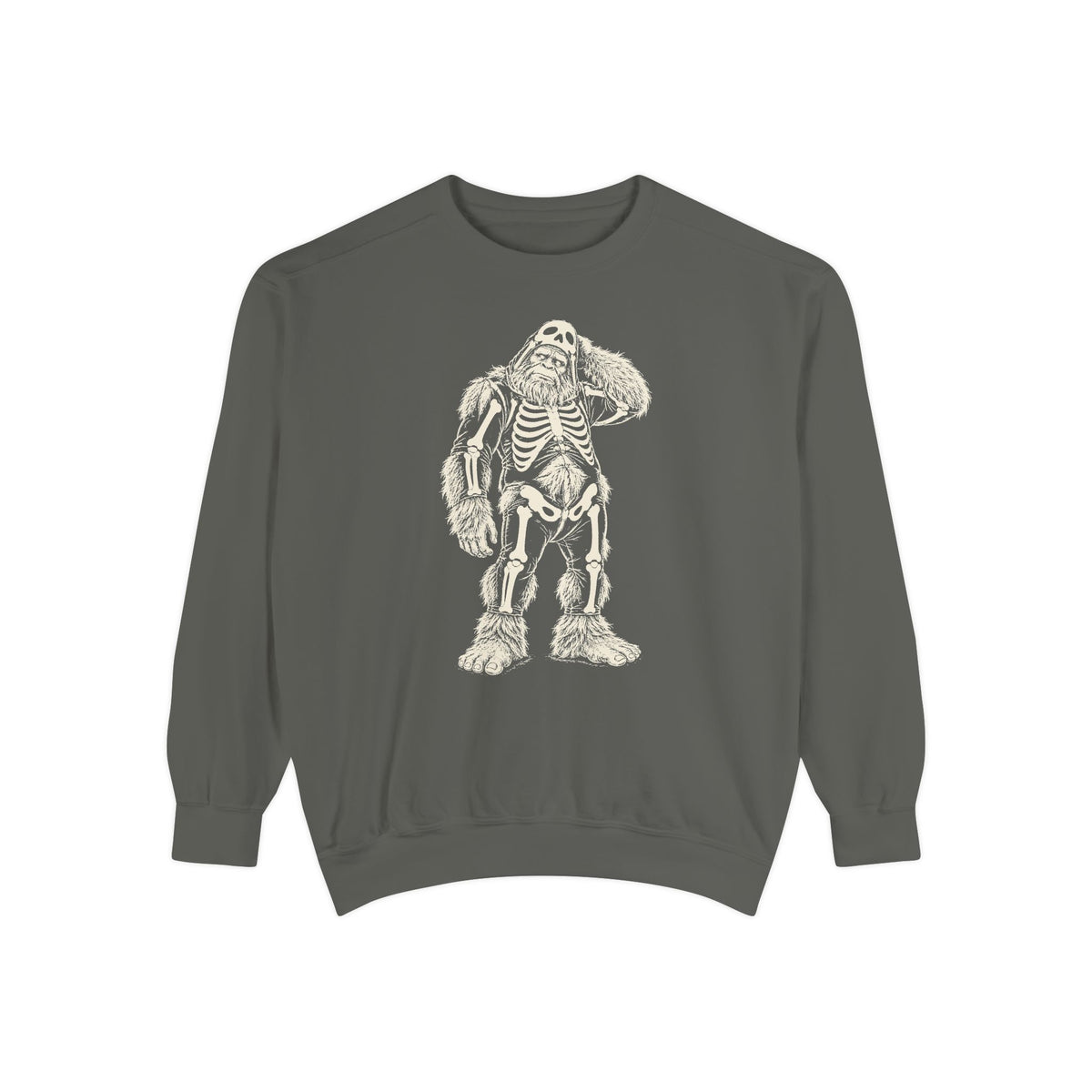 Bigfoot Skeleton Costume Sweatshirt