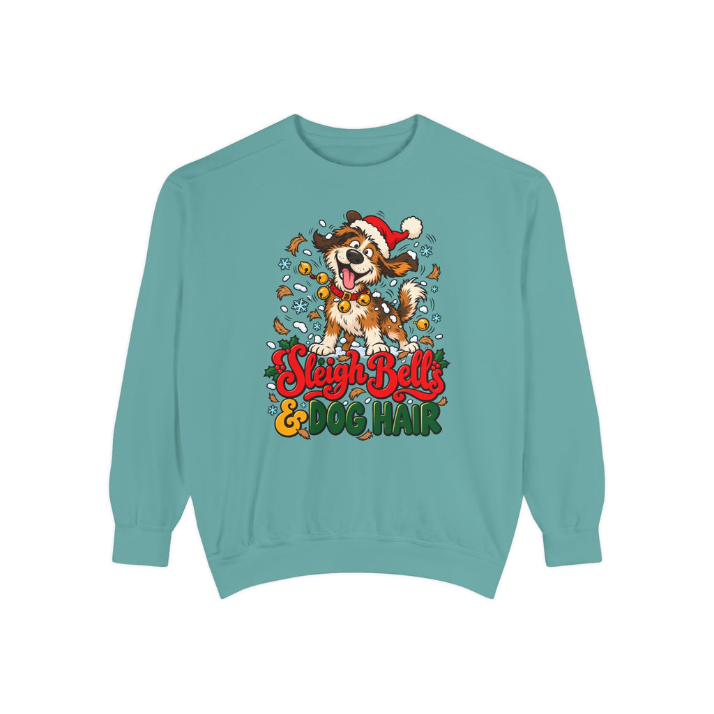 Sleigh Bells & Dog Hair Sweatshirt – Seafoam