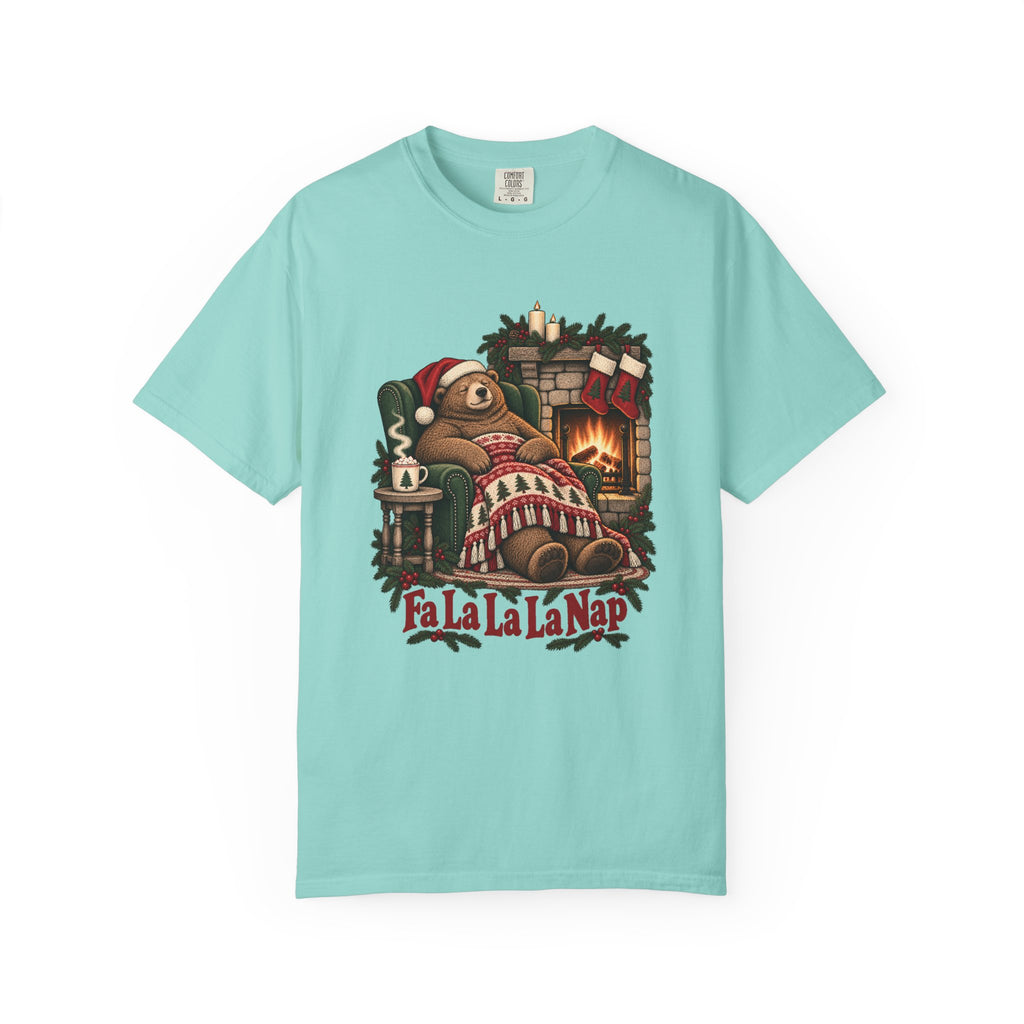 Fa La La La Nap T-Shirt – Chalky Mint
