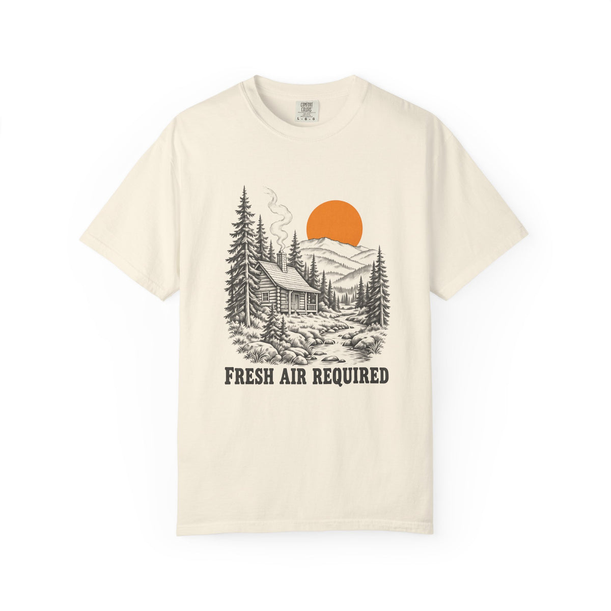 Fresh Air Required T-Shirt – Ivory