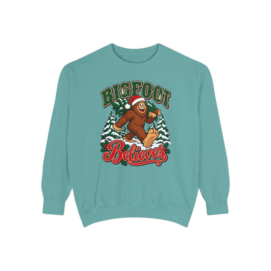 Bigfoot Believes Sweatshirt – Seafoam
