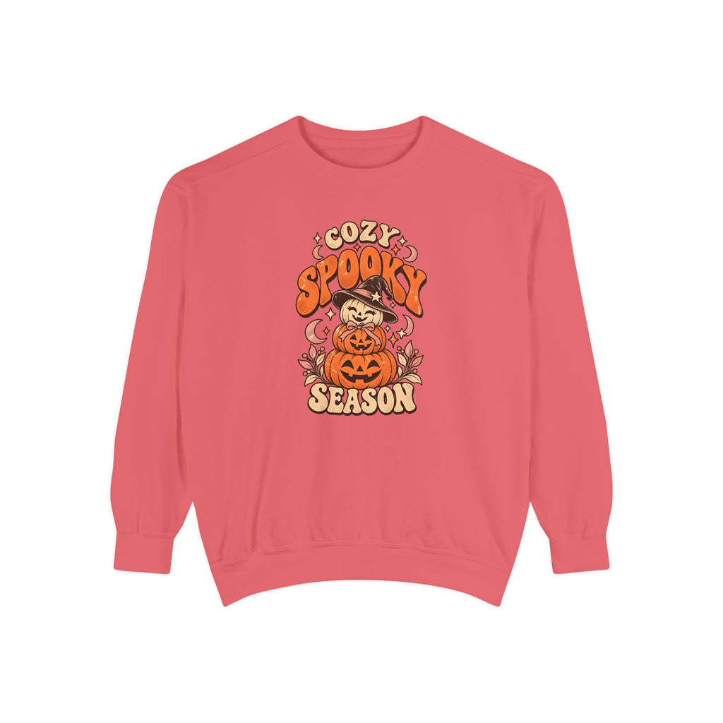 Cozy Spooky Season Sweatshirt – Watermelon