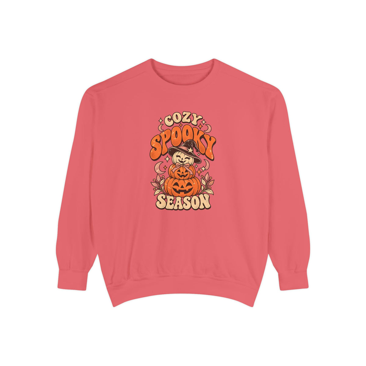 Cozy Spooky Season Sweatshirt – Watermelon