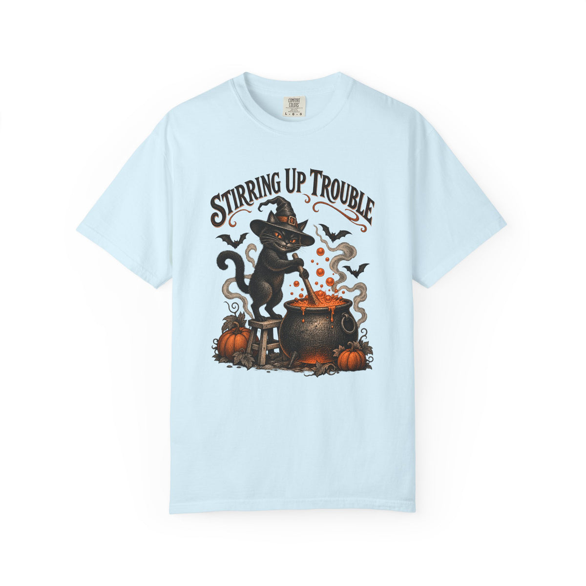 Stirring Up Trouble T-Shirt – Chambray