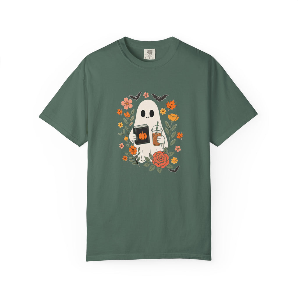 Ghost Book Club T-Shirt – Blue Spruce