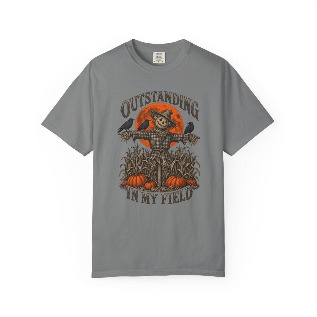 Outstanding in My Field T-Shirt – Grey