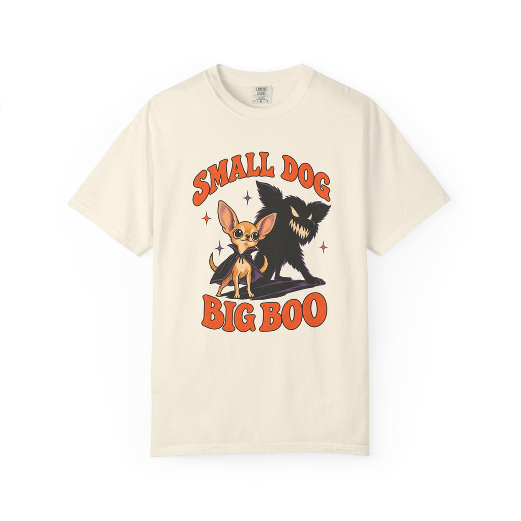 Small Dog, Big Boo T-Shirt – Ivory