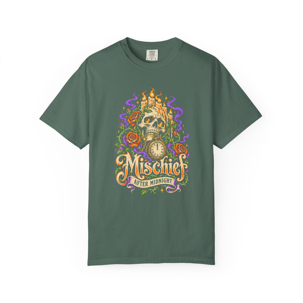 Mischief After Midnight T-Shirt – Blue Spruce