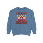 Merry & Mildly Festive Ugly Christmas Sweatshirt – Blue Jean