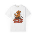 Muddy Dog, Happy Dog T-Shirt – White