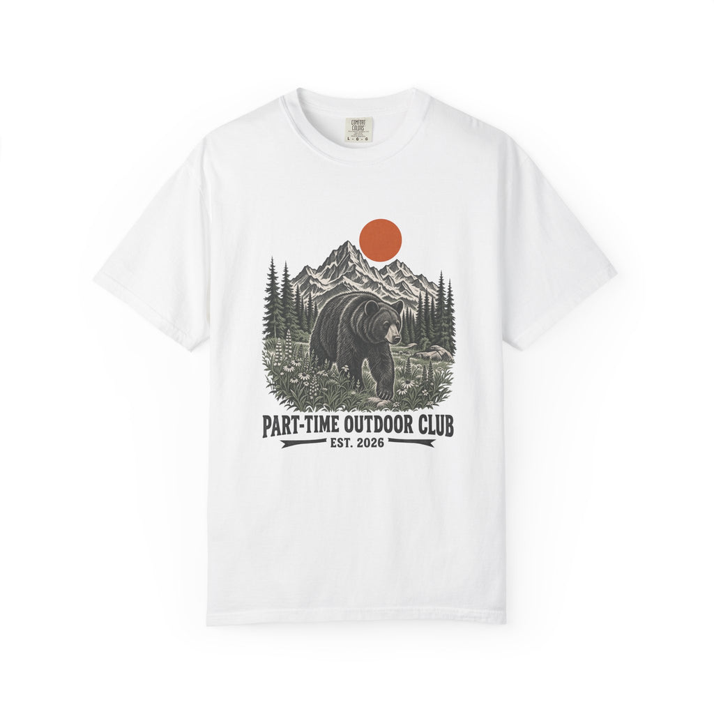 Outdoor Club Bear T-Shirt – White