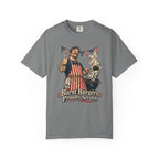 Burnt Burgers, Proudly Served T-Shirt – Grey