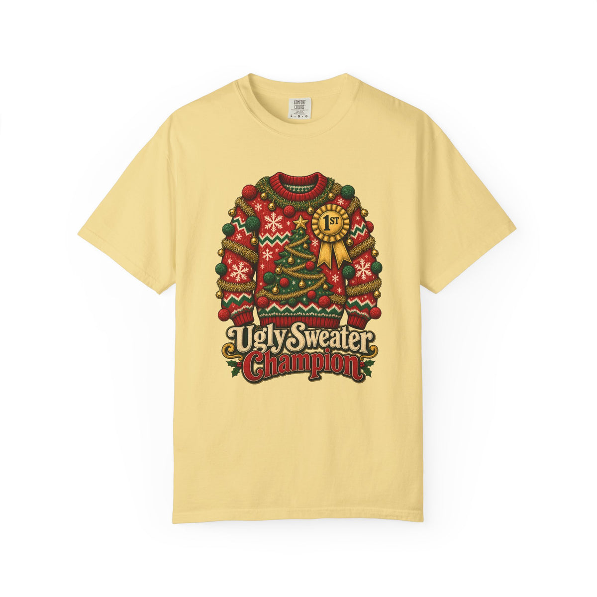 Ugly Sweater Champion T-Shirt – Butter