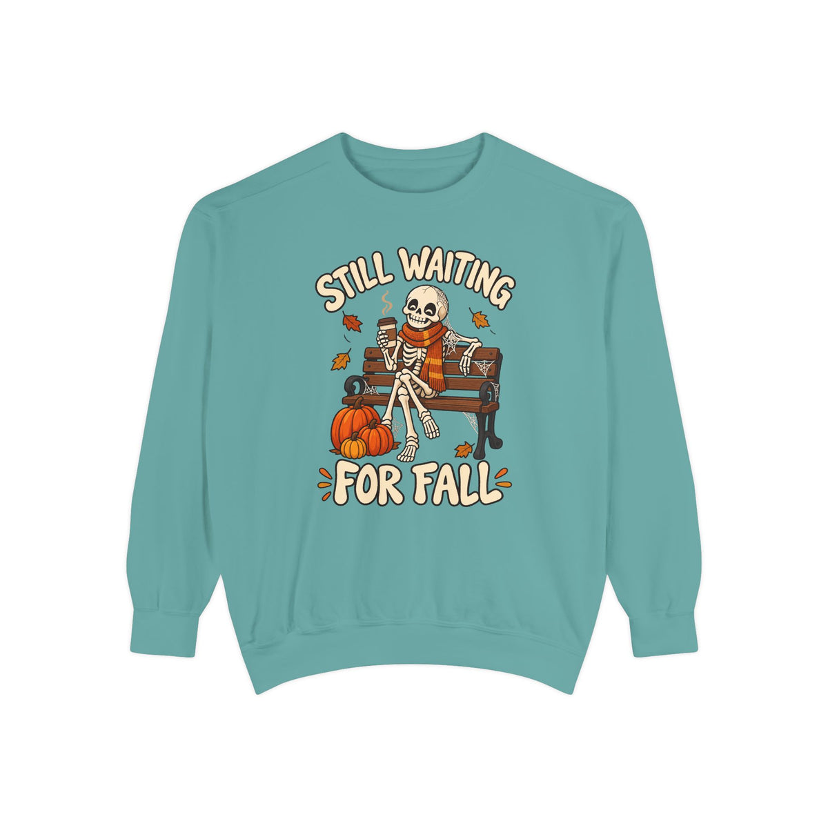 Still Waiting for Fall Sweatshirt – Seafoam
