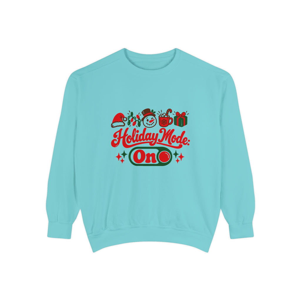 Holiday Mode: On Sweatshirt – Chalky Mint