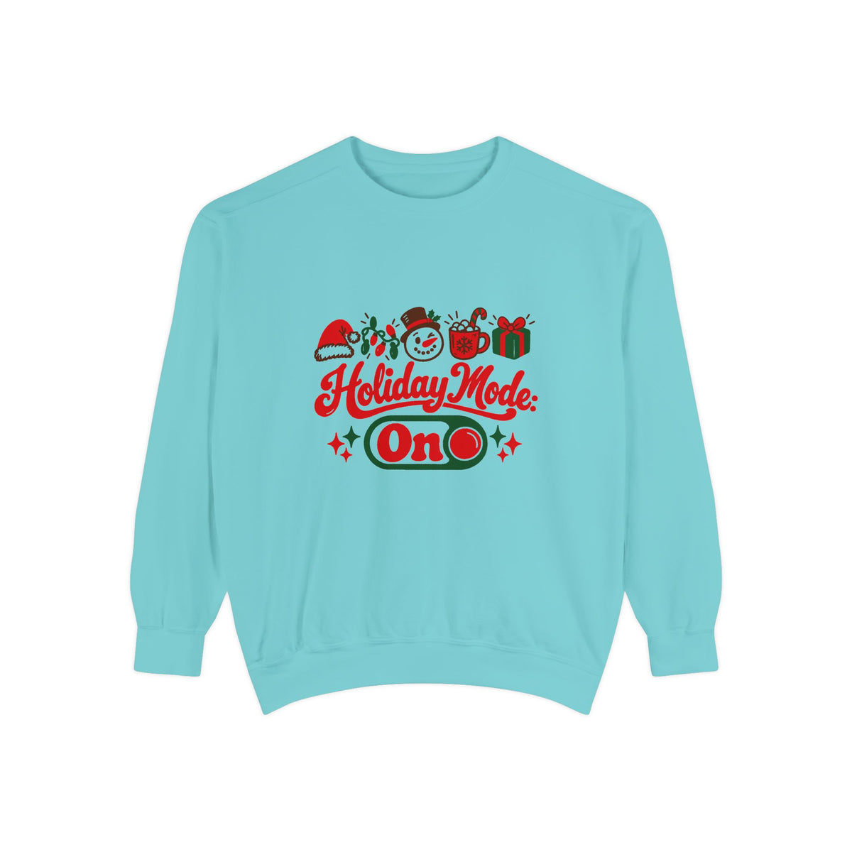 Holiday Mode: On Sweatshirt – Chalky Mint
