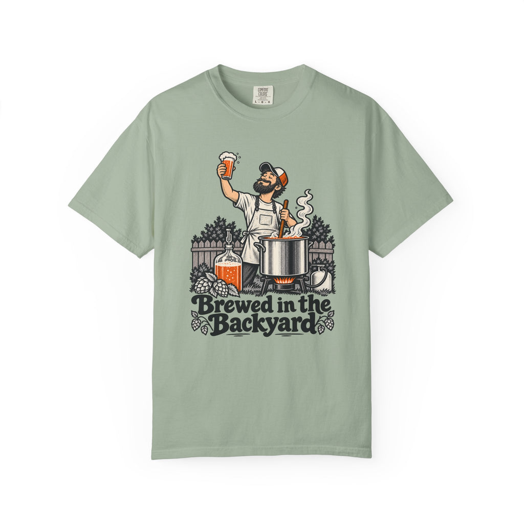 Brewed in the Backyard T-Shirt – Bay