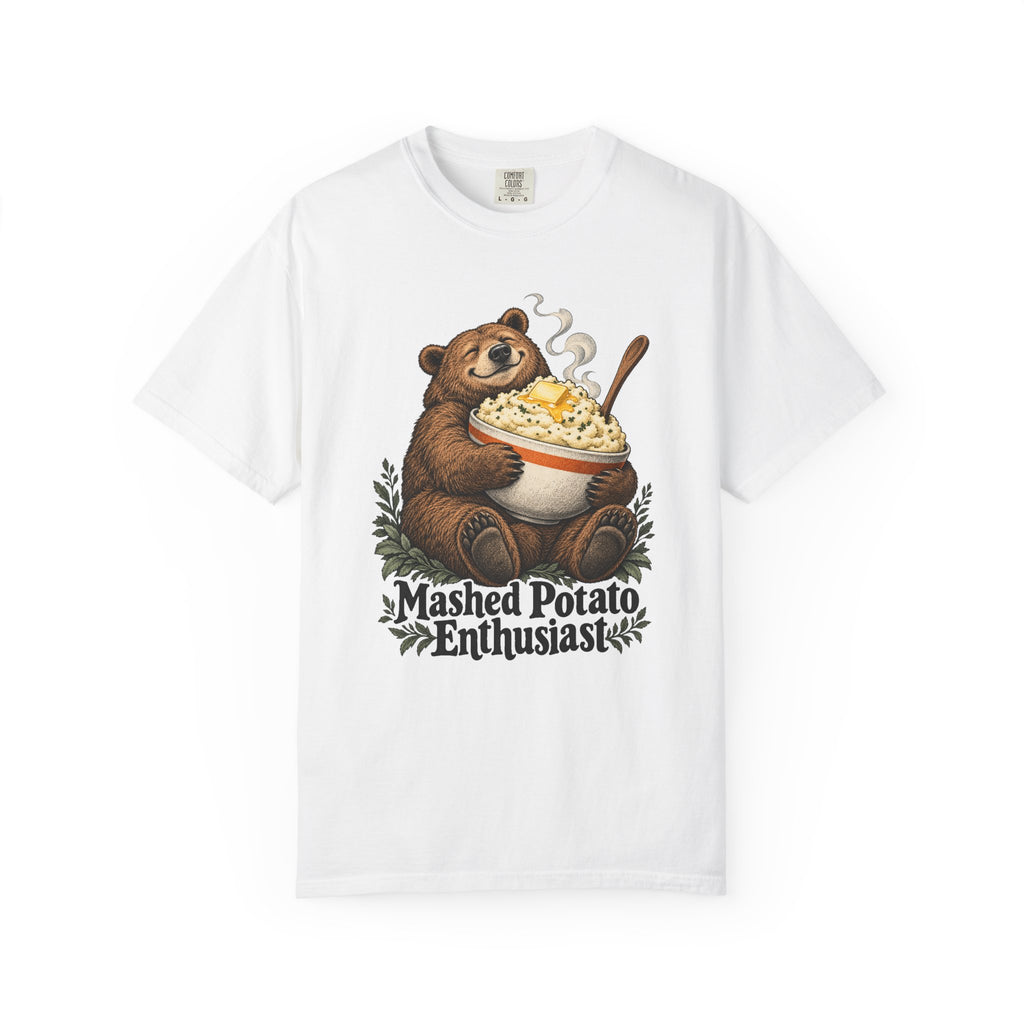 Mashed Potato Enthusiast T-Shirt – White