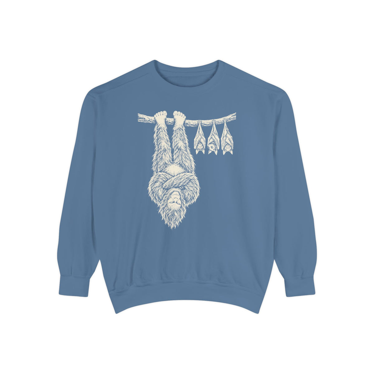 Bigfoot Hanging With Bats Sweatshirt