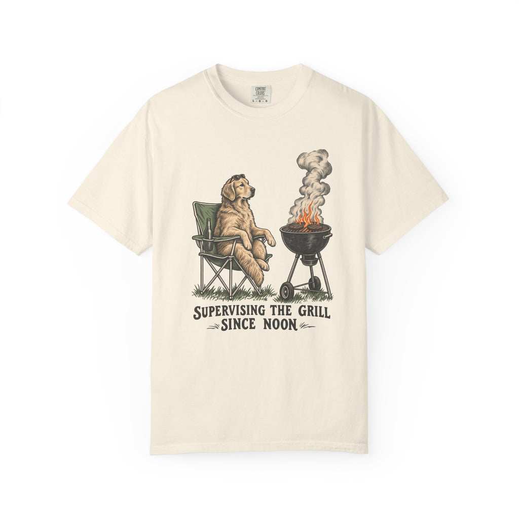 Supervising the Grill Since Noon T-Shirt – Ivory