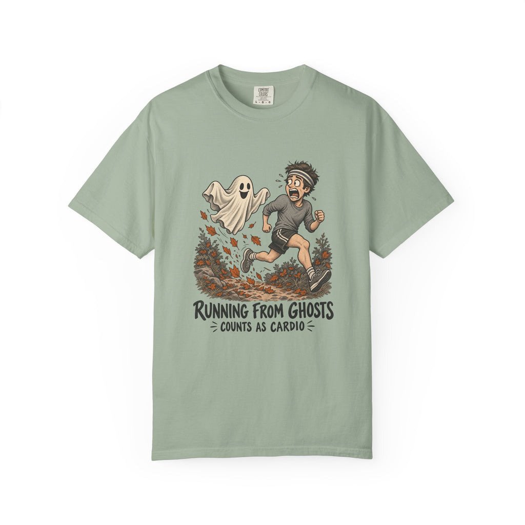 Running From Ghosts Counts as Cardio T-Shirt – Bay