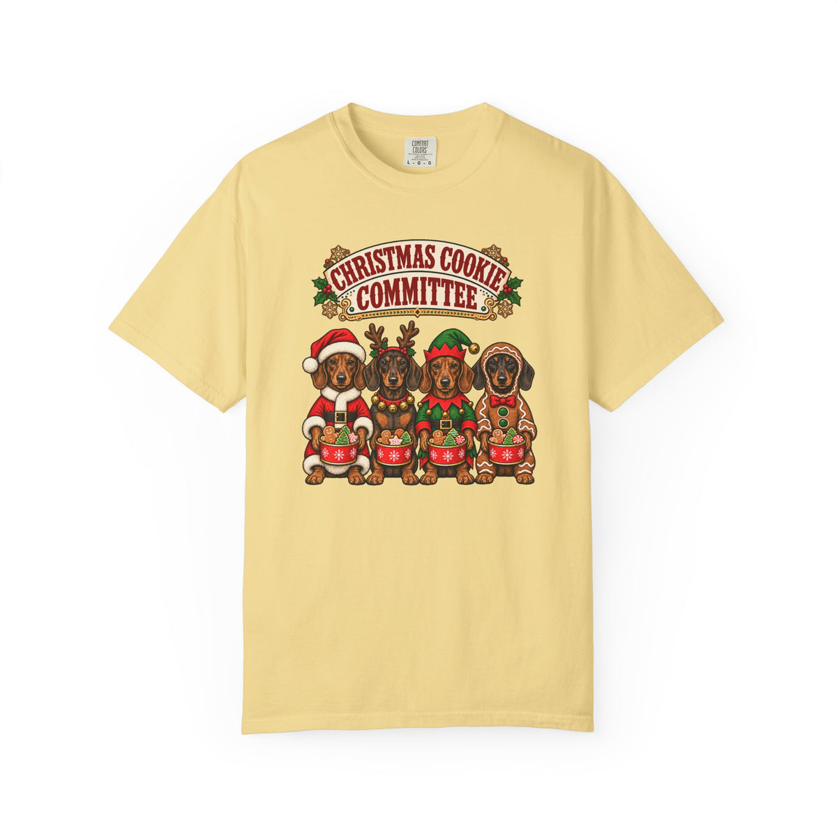 Christmas Cookie Committee T-Shirt – Butter