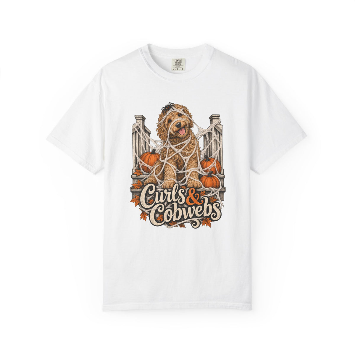 Curls & Cobwebs T-Shirt – White